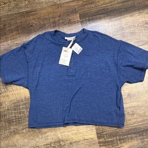 Urban Renewal Navy Blue Short Sleeve Tee